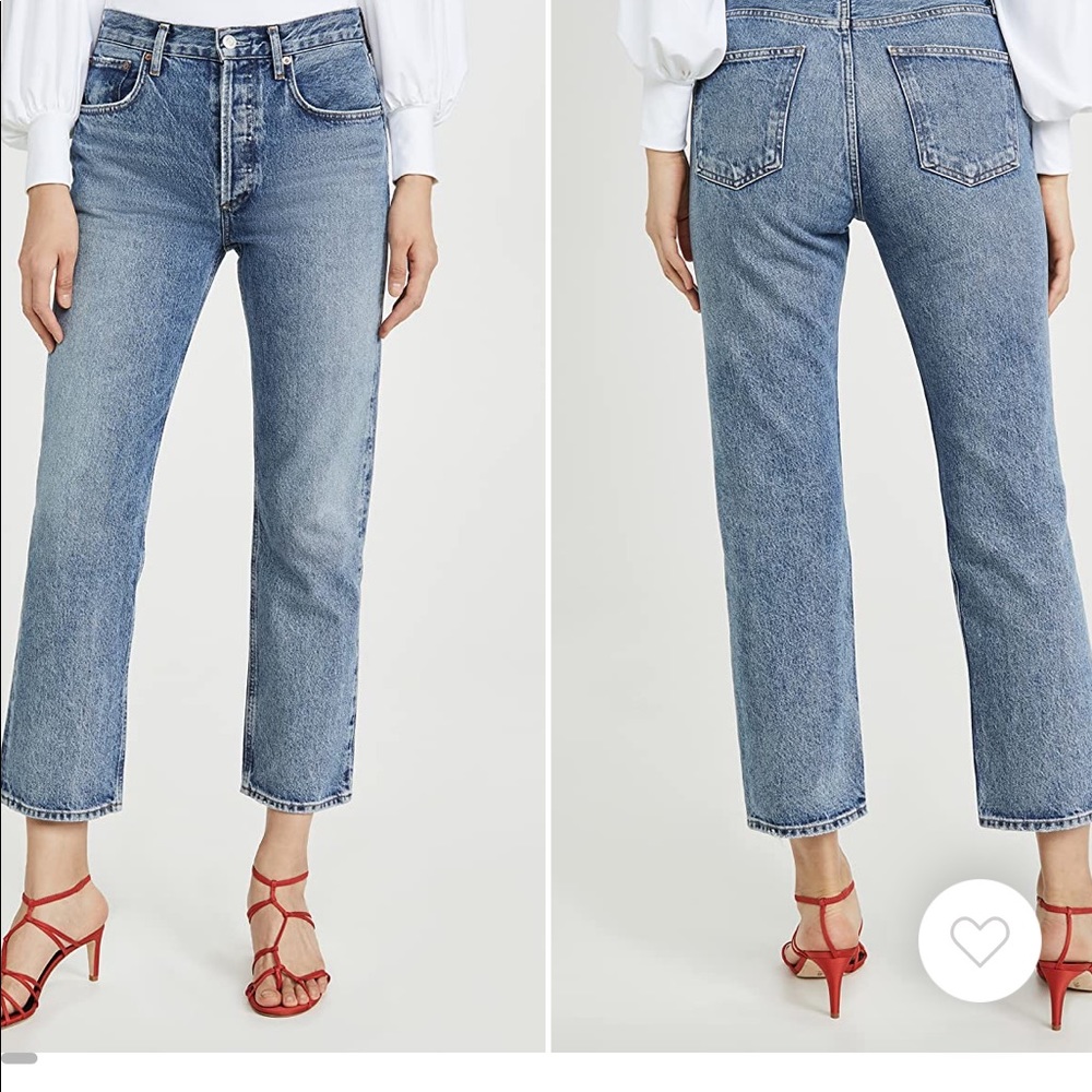 Agolde Straight Leg Jeans